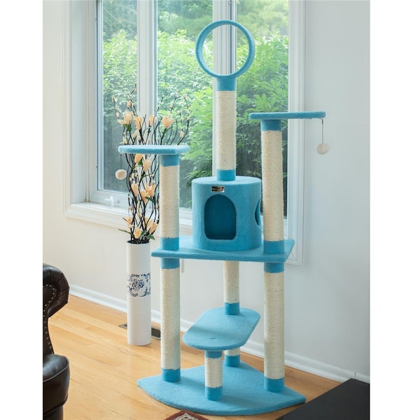 Aeromark S6905 Armarkat Premium Pinus Sylvestric Wood Cat Tree S6905 69 inch S6905 - main